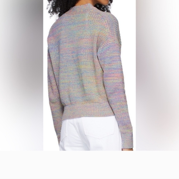 RE/DONE 90's Rainbow Oversized Cardigan XS - Picture 1 of 9
